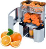 Machine à jus d'orange zunatur ouverte