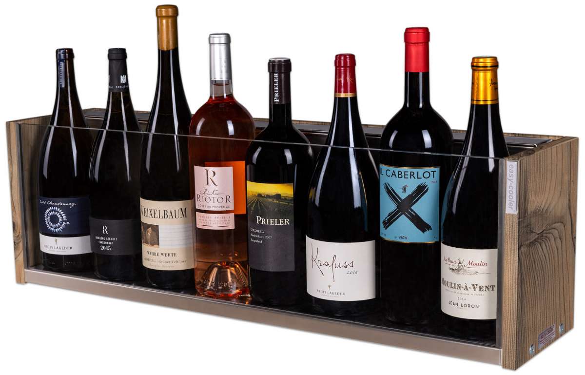 easy-cooler Vinothèque 8 magnum bois de vigne