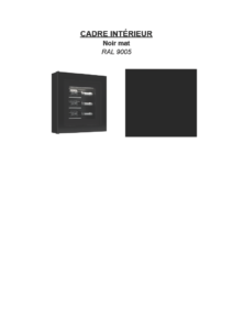 noir mat ral 9005